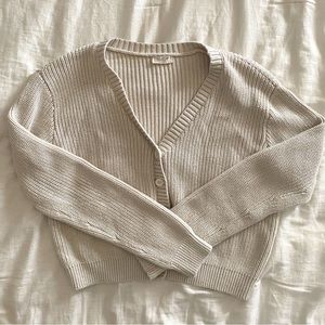 John Galt Cropped Cardigan